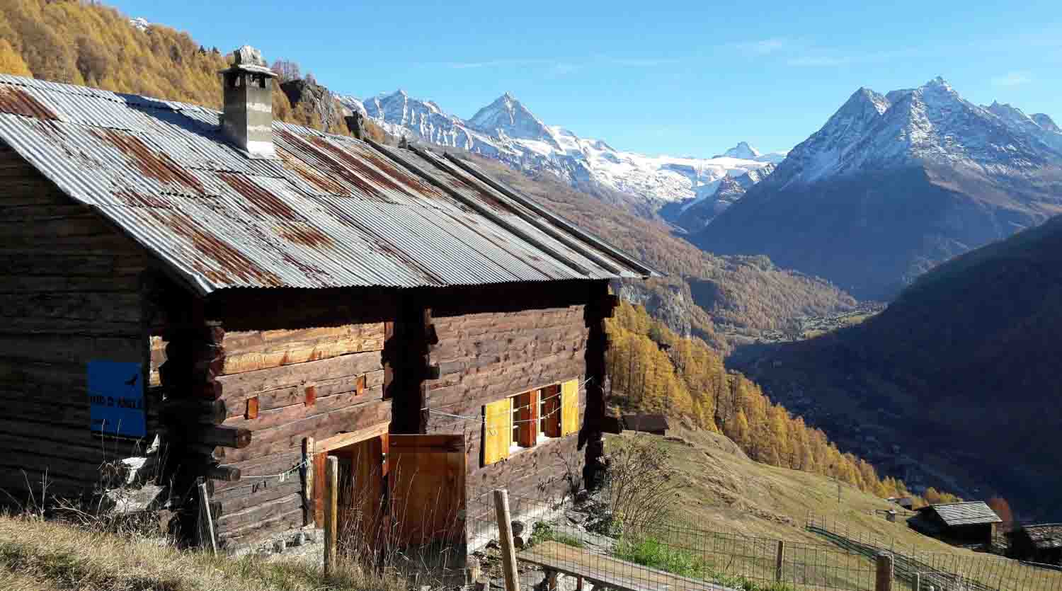 Chalet Nid d'Aigle - Mayen à louer Evolène Hérens Valais